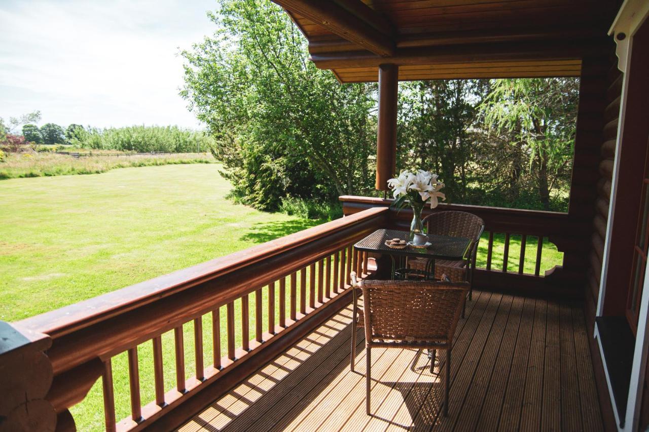 Strathisla - Luxury Two Bedroom Log With Private Hot Tub & Sauna Chalet Berwick Upon Tweed